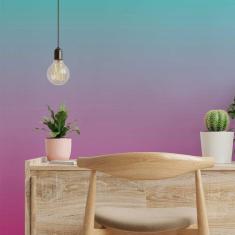 Imagem de Papel De Parede Adesivo Degradê Verde N014071 Rolo 0,58X3M