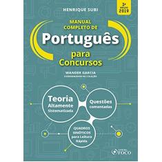 Imagem de Manual Completo De Português Para Concursos - 3ª Ed - 2019 - Henrique Subi - 9788582423851