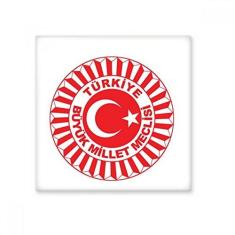 Imagem de Decalque brilhante de ejo de cerâmica com emblema nacional da Ásia, Peru