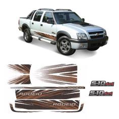 Imagem de Kit de Faixa Lateral P/ S10 Rodeio 2011 4x4  Diesel