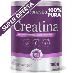 Imagem de Creatina Pura 100% Sanavita Monohidratada Micronizada - O Suplemento D