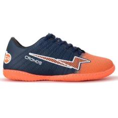 Imagem de Chuteira Futebol De Salão Tenis Futsal Cr Cronos Sola Costurada Mascul