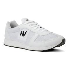 Imagem de Tenis Masculino E Feminino Casual Confortavel Nvz Calçados Branco - Nv