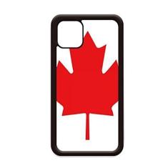 Imagem de Capa com símbolo da cultura do país do Canadá folha de bordo vermelho para iPhone 11 Pro Max para Apple Mobile Case