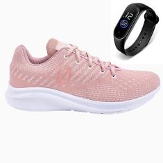 Imagem de Tênis Gmm Shoes Running Feminino para Caminhada Academia + Relógio-Feminino
