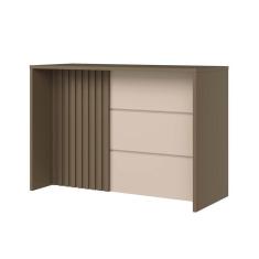 Imagem de Balcão Ilha Cozinha Gourmet Connect Duna/Cristal - Henn
