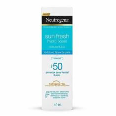 Imagem de Protetor Solar Facial Neutrogena Sun Fresh Hydro Boost fps 50 - 40ml
