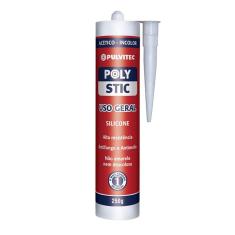 Imagem de Silicone Selante Acético Uso Geral 250g Incolor Pulvitec