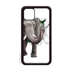 Imagem de Capa Animal Paper Breaks Impact Elephants para iPhone 12 Pro Max para Apple Mini Mobile Case