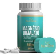 Imagem de Magnésio Dimalato 180 Cápsulas 500Mg - Nutrione