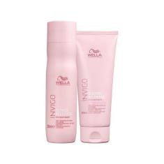 Imagem de Kit Wella Invigo Cool Blonde Recharge- Sh 250 Ml+Cond 200 Ml - Wella P