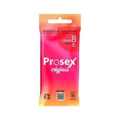 Imagem de Preservativo Prosex Lubrificado Original Leve 8 Pague 6