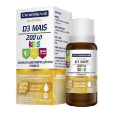 Imagem de Vitamina D3 Gotas 200 UI Kids - 20ml - Catarinense