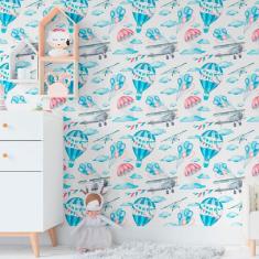 Imagem de Papel De Parede Adesivo Infantil N011098 Rolo 0,58X3M