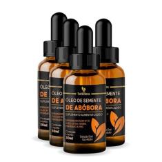 Imagem de 4x Óleo de Semente de abóbora Rico em Vitamina E em Gotas 30ml Tuttiflora