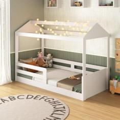 Imagem de Cama Casinha Infantil Montessoriana 8320 Branco - Foscarini
