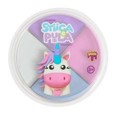 Imagem de Massinha Stiica e Pula Doce Brinquedo Unicórnio 20g