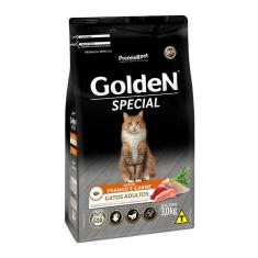Imagem de Ração Golden Special Gatos Adultos Frango E Carne 3Kg