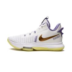 Imagem de Nike Lebron Witness CQ9380-102 Mens Basketball Shoes (Summit White/MTLC Bronze)