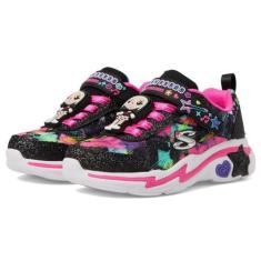 Imagem de Skechers Tênis feminino Snuggle Sneaks Skech Squad, Preto/Multi, 15