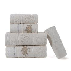 Imagem de Jogo de Banho com Toalhas Grossas 5 peças Casal Slim Plus