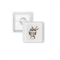 Imagem de Cherry Chocolate Biscuits Cup Sorvete Teclado Mecânico PBT Kit de Atualização para Jogos
