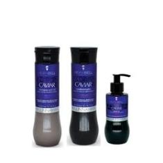 Imagem de Hidrabell Caviar - Shampoo 350ml+Condicionador 330g+Leave-in 200g