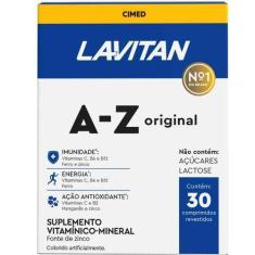 Imagem de Lavitan Suplemento Vitamínico 30 Comprimidos Revestidos A-Z - Cimed