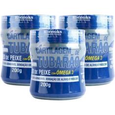 Imagem de Kit 3 Gel Cartilagem De Tubarão Óleo De Peixe Com Ômega 3 - Rhenuks