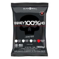 Imagem de Whey 100% Hd Refil Cookies E Cream 900G Black Skull