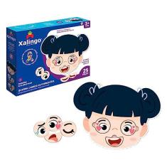 Imagem de Quebra-cabeça de Encaixe Expressões II - 25 peças Xalingo