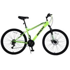 Imagem de Bicicleta Benoá G26K0912 Verde Aro 26 Freio V-Brake Quadro Aço Carbono