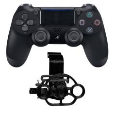 Imagem de Mini Volante Controle PS4 Playstation Jogos De Corrida Black