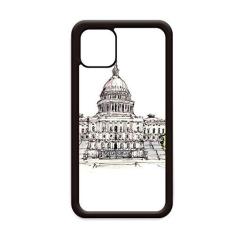 Imagem de Capa do Capitólio dos Estados Unidos para iPhone 11 Pro Max para Apple Mobile Case Shell