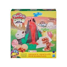 Imagem de Massinha Dino Crew Play-Doh Ilha De Lava - Hasbro Com Acessórios