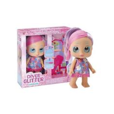 Imagem de Boneca My Little Glitter Penteados Acessórios - Divertoys