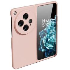 Imagem de Ranyi Capa para OnePlus Open, capa de telefone OnePlus Open, design dobrável fosco ultrafino 360 com proteção total de corpo inteiro, absorção de choque, capa protetora flexível para OnePlus Open 19.9