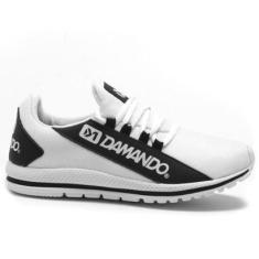 Imagem de Tênis Esportivo Masculino Calce Facil Tramado Cadarço e Sola Macia Emborrachada-Masculino