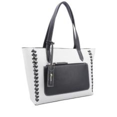 Imagem de Bolsa de Couro Bicolor Shopper Teresa