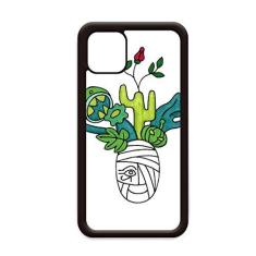 Imagem de Capa Horus Botany Mummy Plant Cactus para iPhone 12 Pro Max para Apple Mini Mobile Case