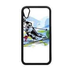 Imagem de Capa para iPhone XR para proteção de telefone Apple Sport Skiing