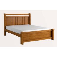 Imagem de Cama Casal Queen 1,60m mdf reforçada - Zara -Nature - Bianchi Móveis