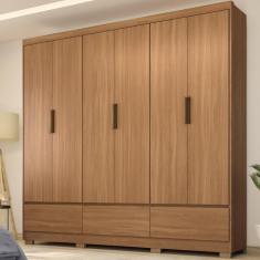 Imagem de Guarda Roupa Casal 6 Portas e 3 Gavetas Himalaia
