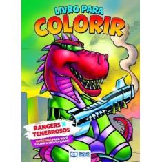 Imagem de Livro Para Colorir Jornada Do Herói - Rangers X Tenebrosos - Bicho Esp