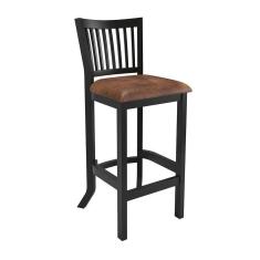 Imagem de Banqueta De Madeira Maciça Valência Preto