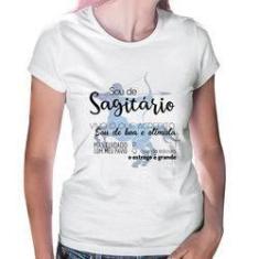 Imagem de Baby Look Sou De Sagitário - Foca Na Moda