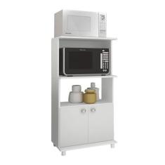 Imagem de Balcão Para Forno E Microondas Bl3301 Branco Tecno Mobili