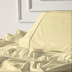 Imagem de Jogo de Cama Queen 400 Fios 3 Peças Ponto Palito Casa Dona