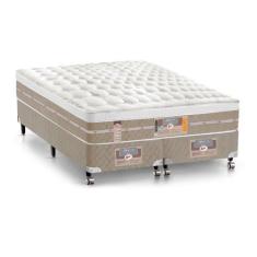Imagem de Cama Box + Colchão Queen Size Castor Mola Pocket Silver Star Air Com B