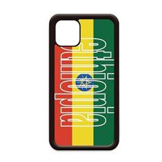Imagem de Capa com nome da bandeira do país da Etiópia para iPhone 12 Pro Max para Apple Mini Mobile Case Shell